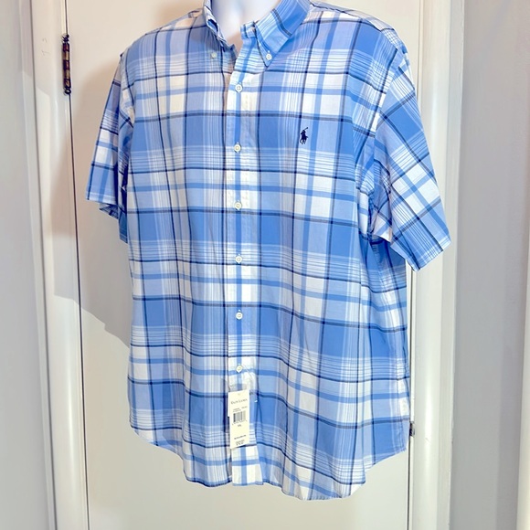 NWT Ralph Lauren Short Sleeve Shirt 2XL - Picture 3 of 10